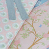 Crib Rail Cover | Chinoiserie Garden + Pink Hydrangea Medallion