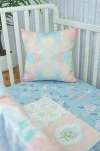 Crib Sheet | French Blue Floral