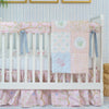 Crib Rail Cover | Chinoiserie Garden + Pink Hydrangea Medallion