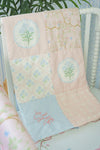 Organic Cotton Baby Quilt | Preppy Heirloom