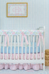 Crib Bedding Set | Hydrangea Bow