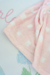 Personalized Crib Sheet | Scalloped Hydrangea