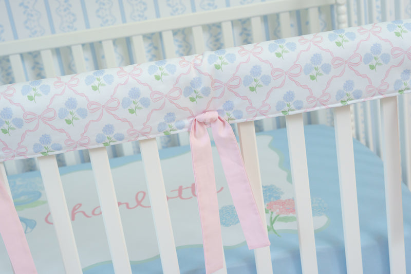 Crib Bedding Set | Ribbon Trellis