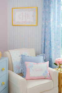 Curtain Panel | French Blue Floral