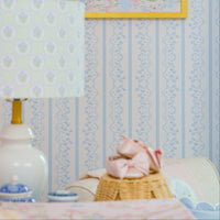 blue vine wallpaper