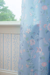 Curtain Panel | French Blue Floral