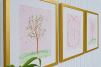 Nursery Art Trio | Chinoiserie Garden