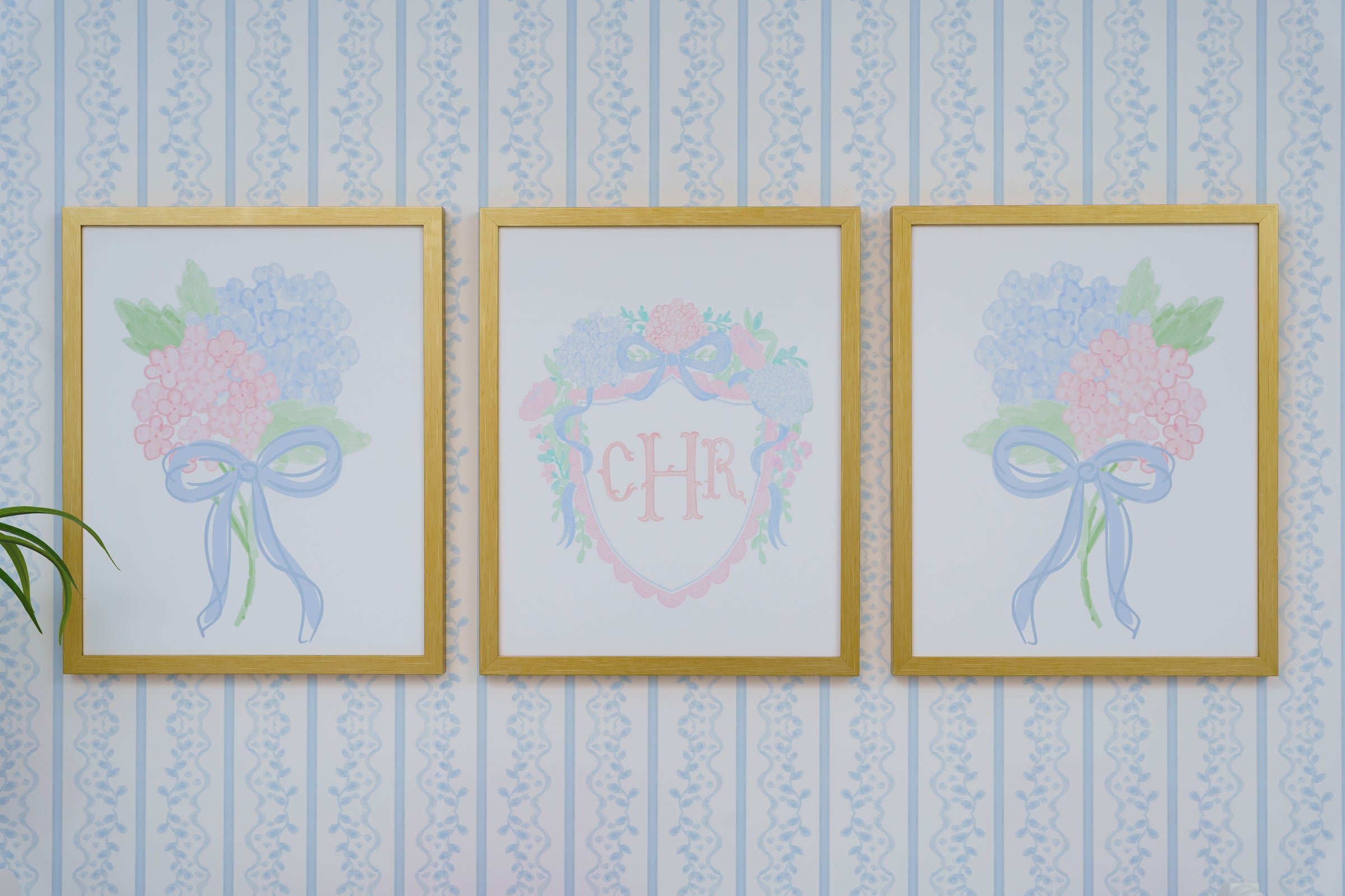 Nursery Art Trio | Preppy Heirloom