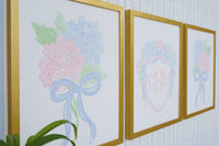 Nursery Art Trio | Preppy Heirloom
