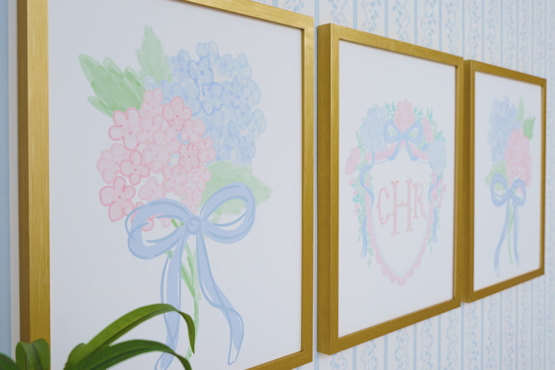 Nursery Art Trio | Preppy Heirloom