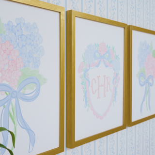 Nursery Art Trio | Preppy Heirloom