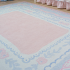 Kids Rug | Preppy Heirloom Ribbon