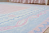 Kids Rug | Preppy Heirloom Ribbon
