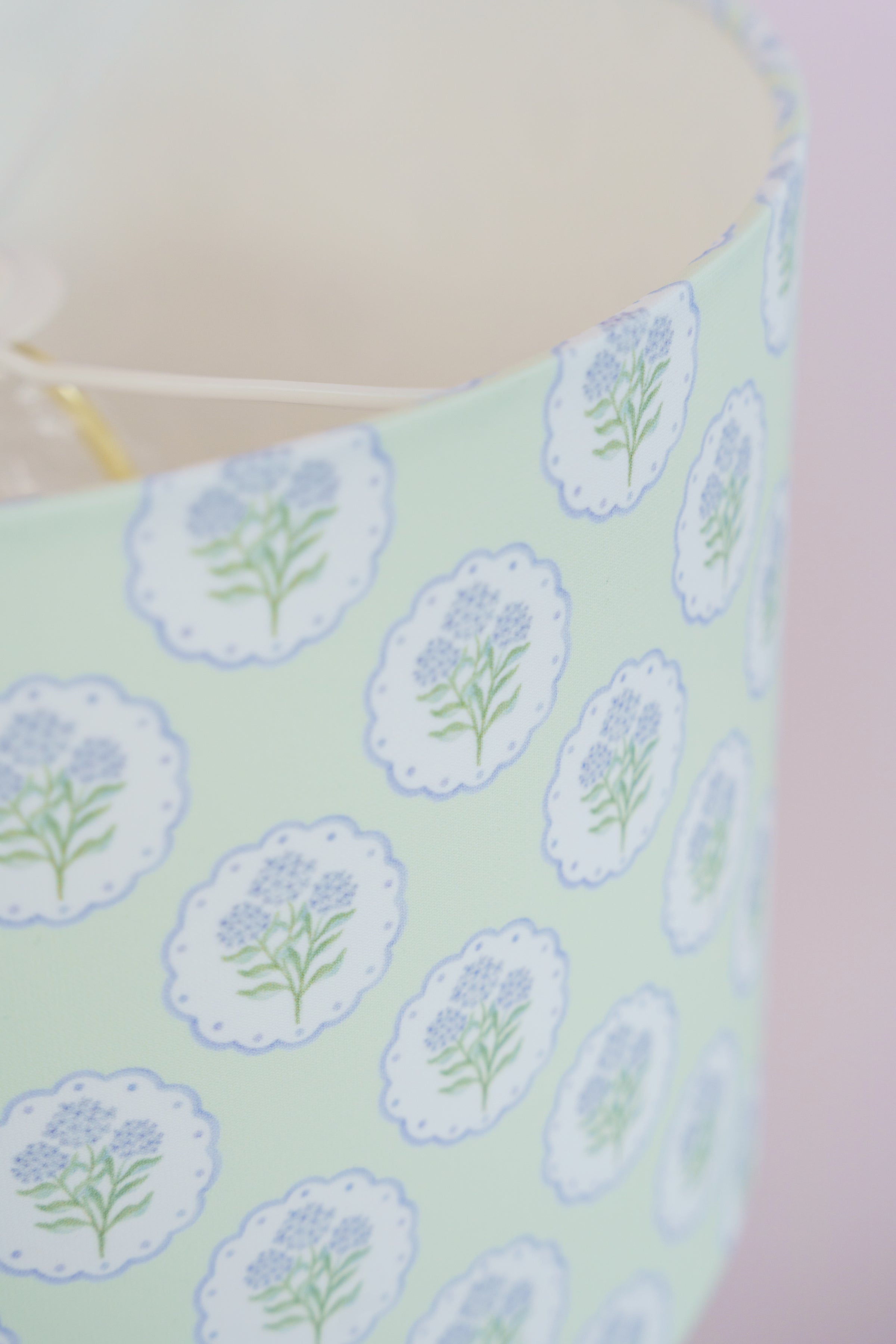 Lamp Shade | Hydrangea Medallions