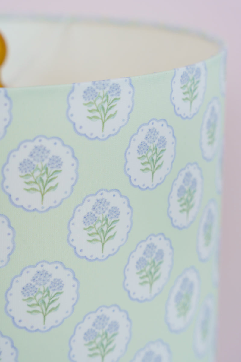 Lamp Shade | Hydrangea Medallions