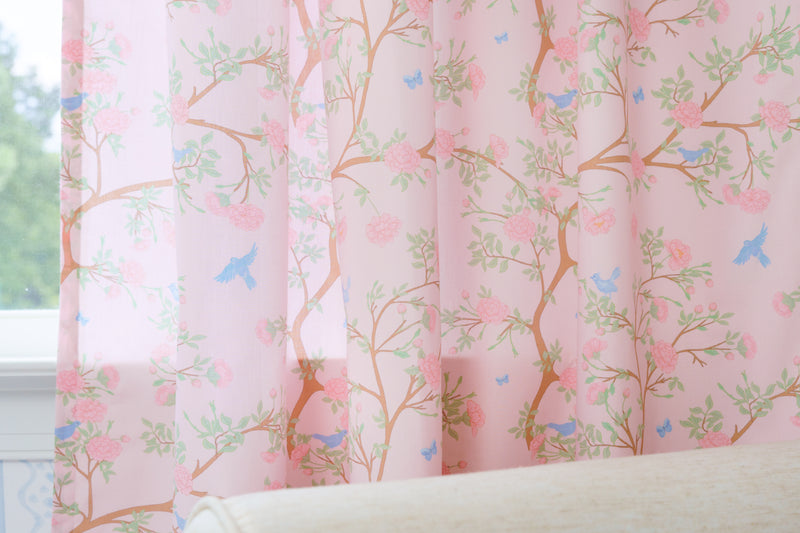 Curtain Panel | Chinoiserie Garden