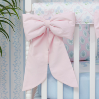 Crib Bows (Set of 4) | Ballet Slipper Pink