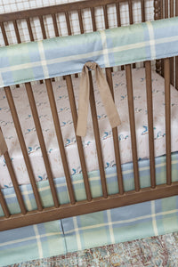 Crib Bedding Set | Field Club Plaid