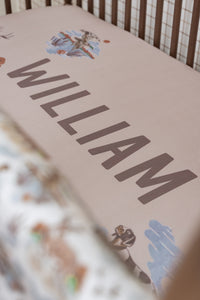 Personalized Crib Sheet | Autumn Hunt