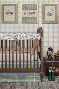 Personalized Crib Sheet | Autumn Hunt