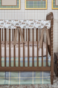 Crib Skirt | Field Club Plaid