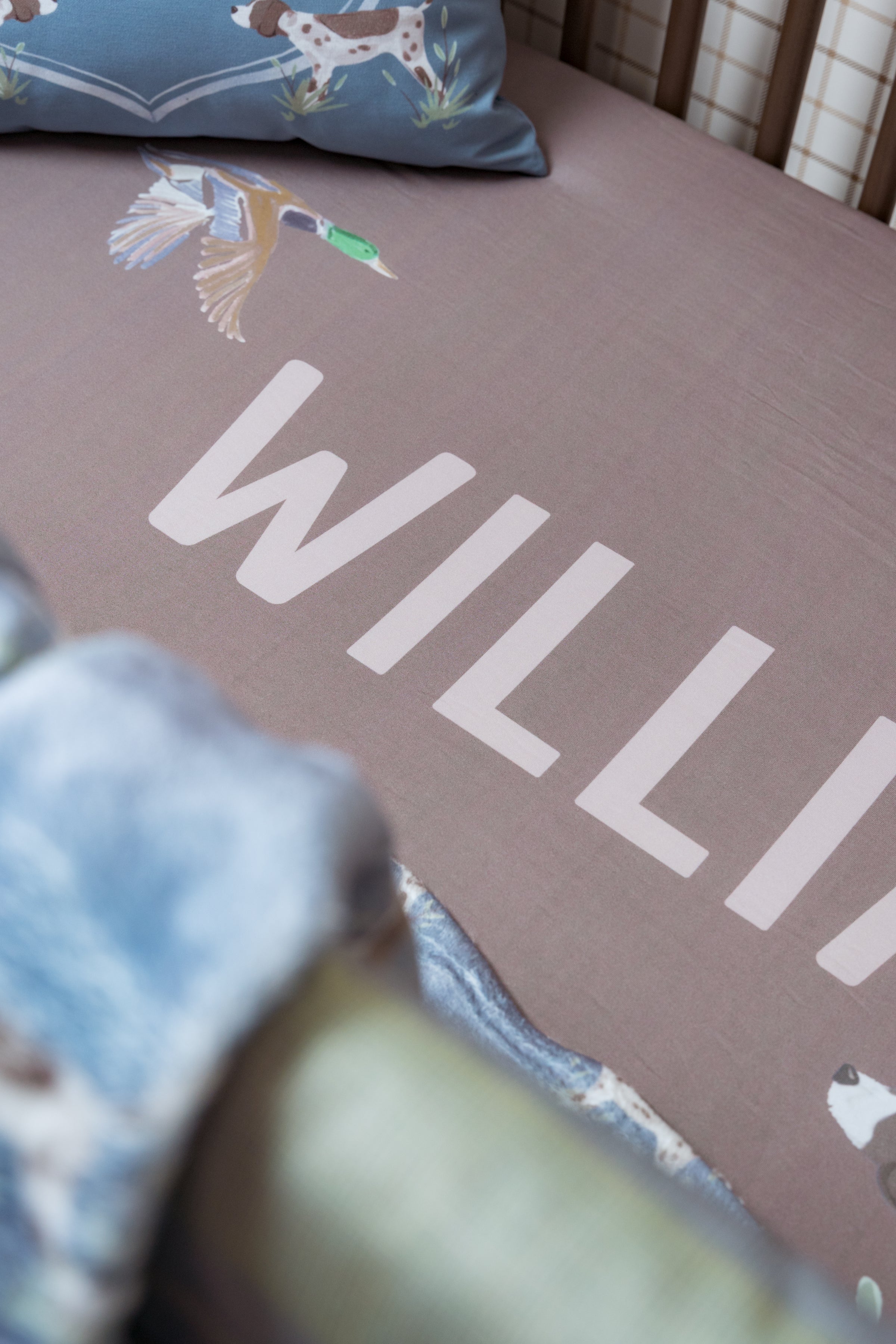 Personalized Crib Sheet | Field Companion