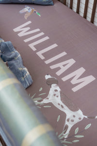 Personalized Crib Sheet | Field Companion