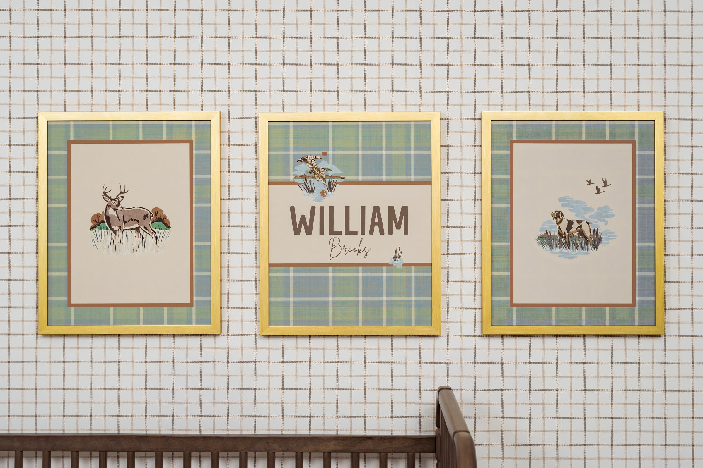 Nursery Art Trio | Autumn Hunt