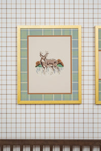 Peel & Stick Wallpaper | Chestnut Grid