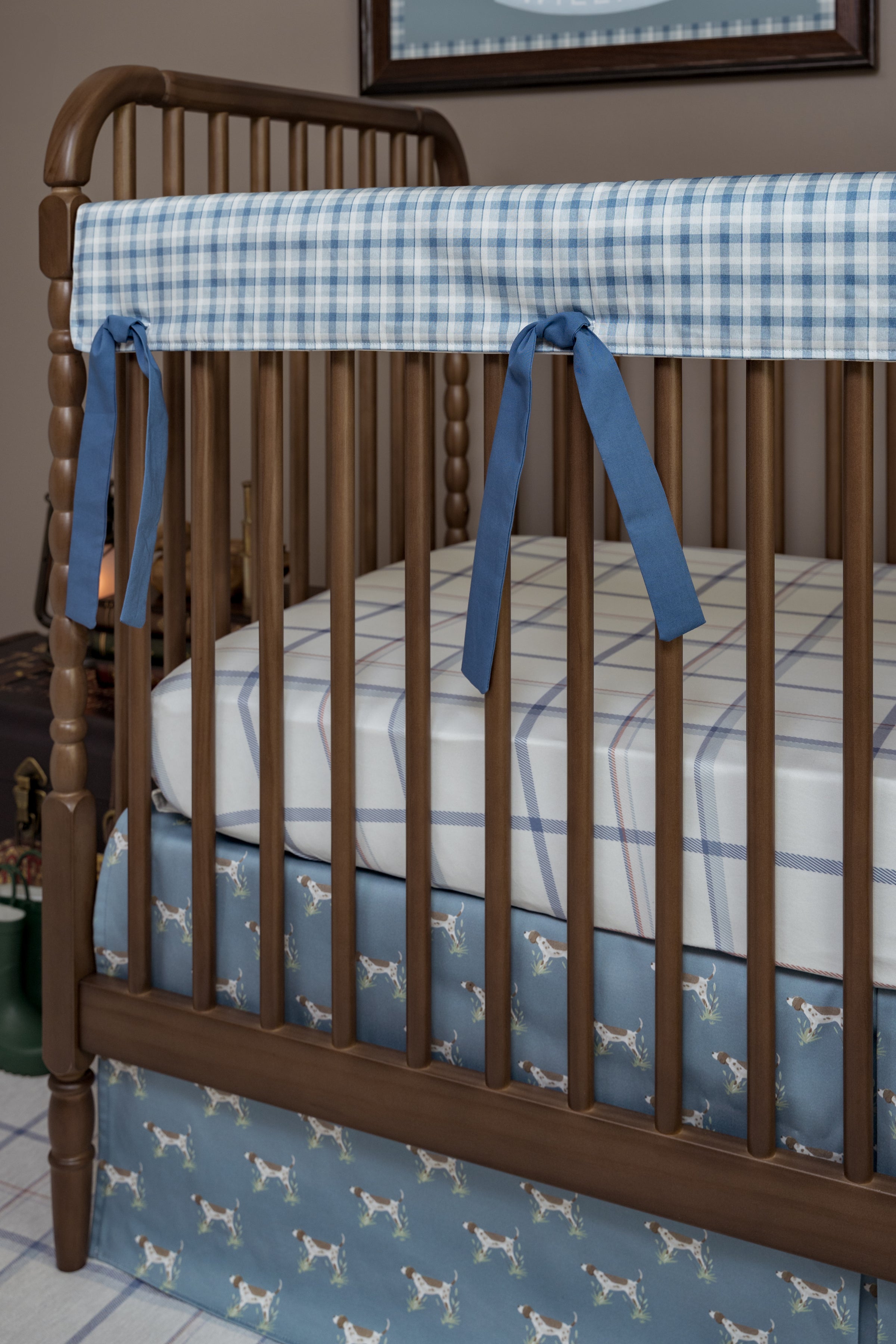 Crib Bedding Set | Riverbend Check