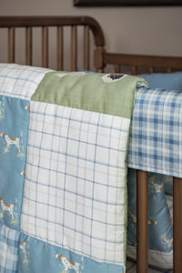 Organic Cotton Baby Quilt | Duck Hunting