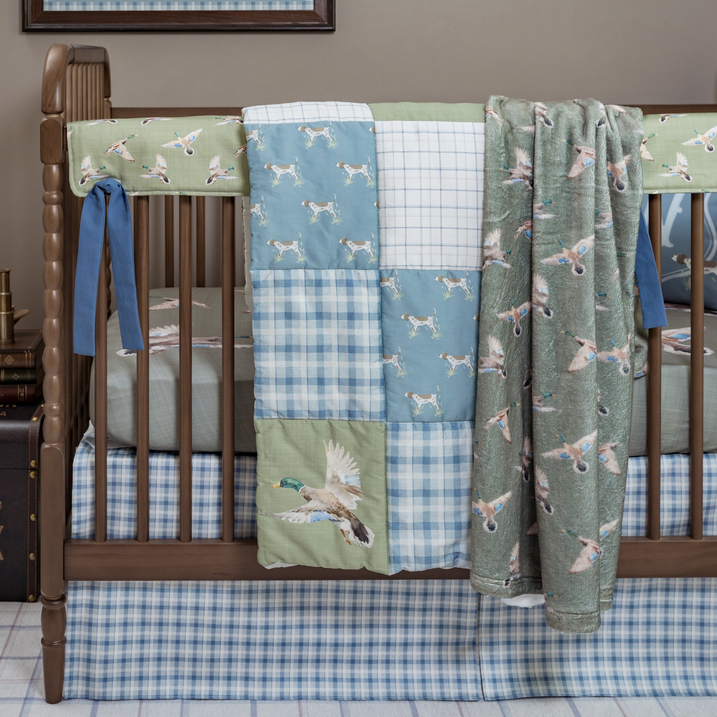 Crib Bedding Set | Mallard Flight