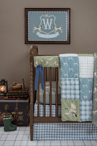 Crib Skirt | Riverbend Check