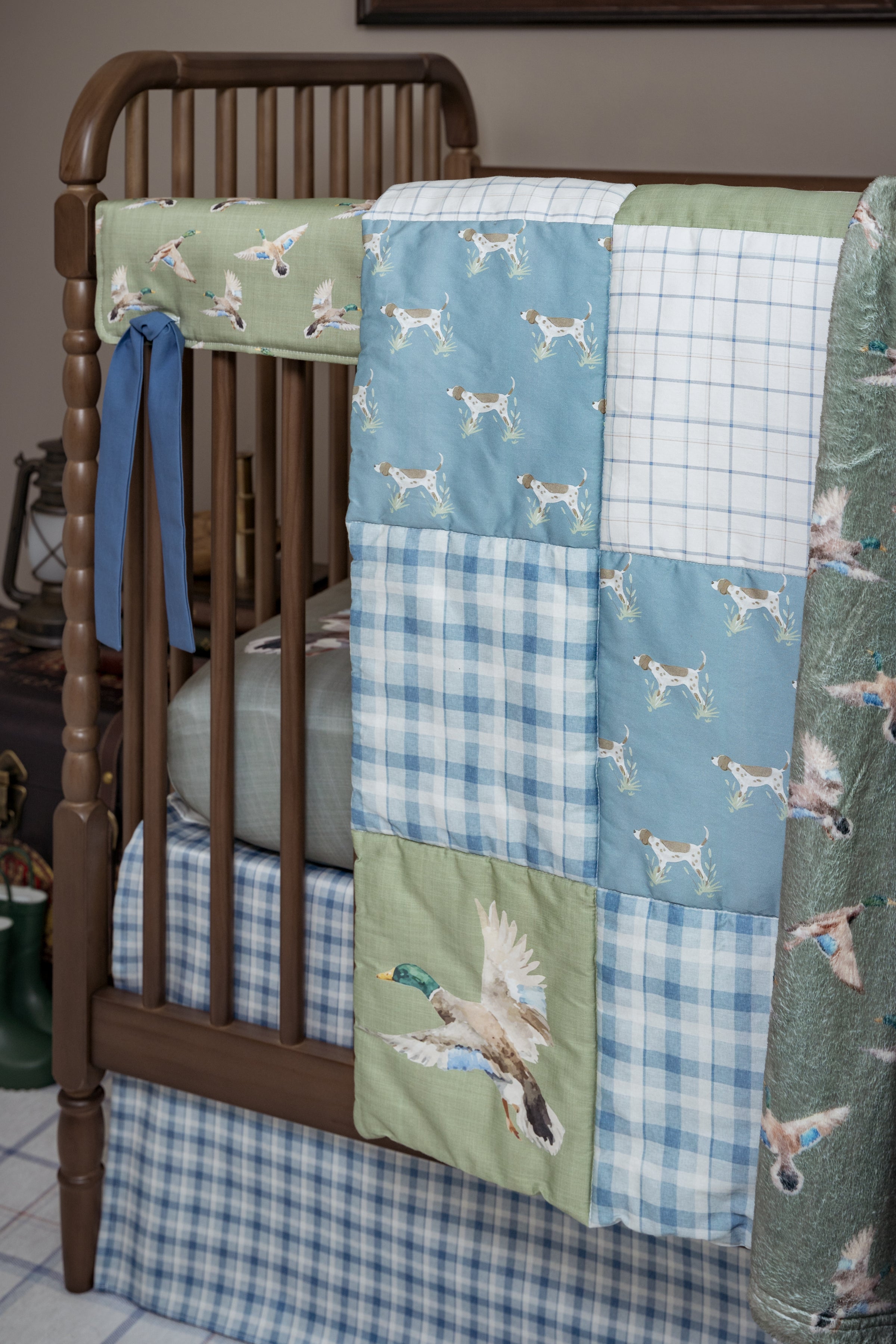 Crib Bedding Set | Mallard Flight
