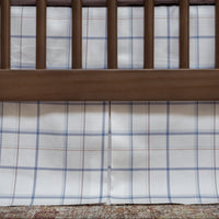 Crib Skirt | Stillwater Check