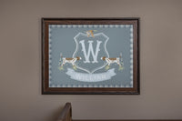 Personalized Nursery Art | Companion Crest