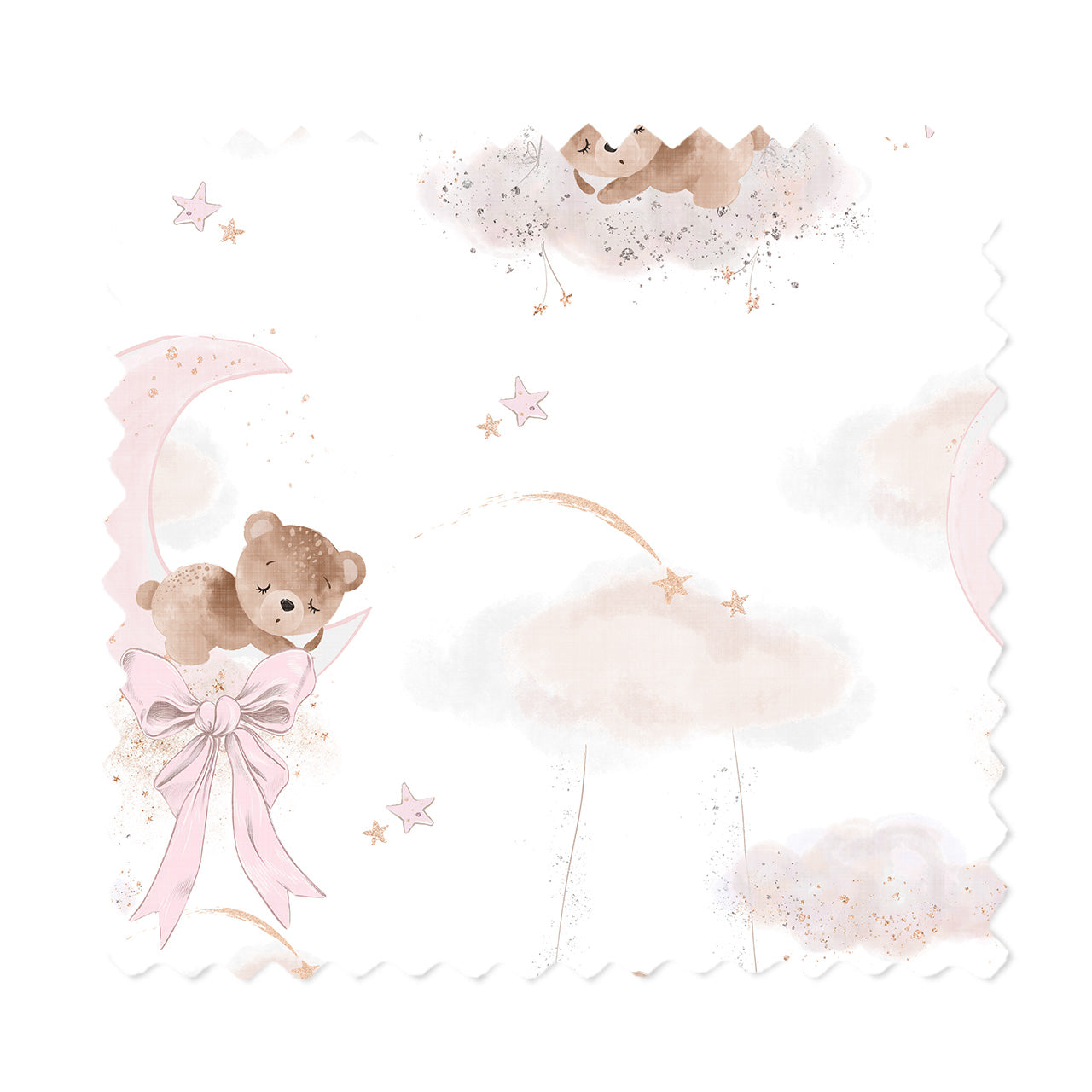 Crib Sheet | Moonlit Teddy Bears