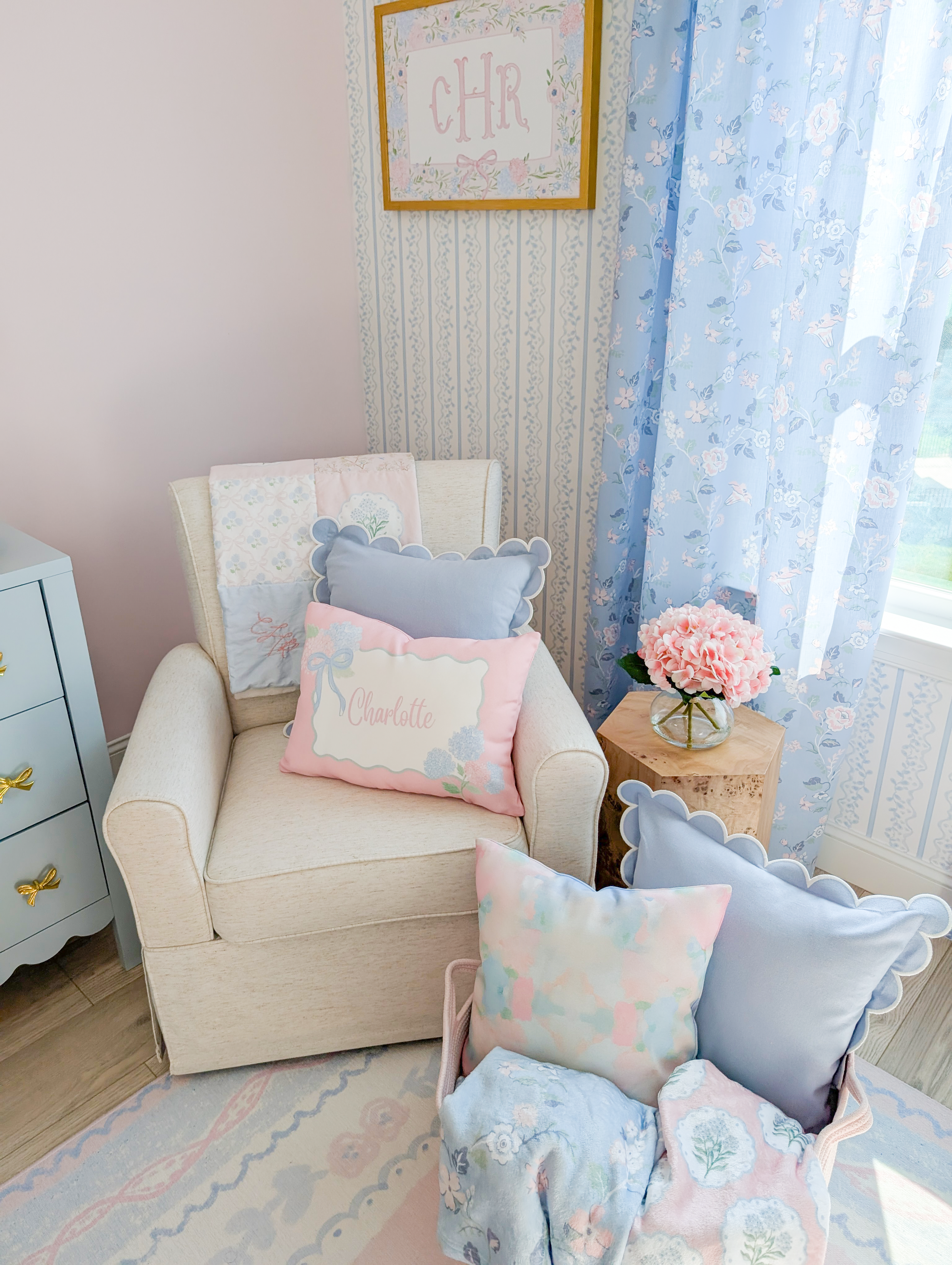 Throw Pillow | Heirloom Watercolor