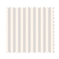 Crib Rail Cover | Playroom Stripe Taupe + Varsity Teddy