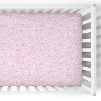 Crib Sheet | Pretty Bows Blush
