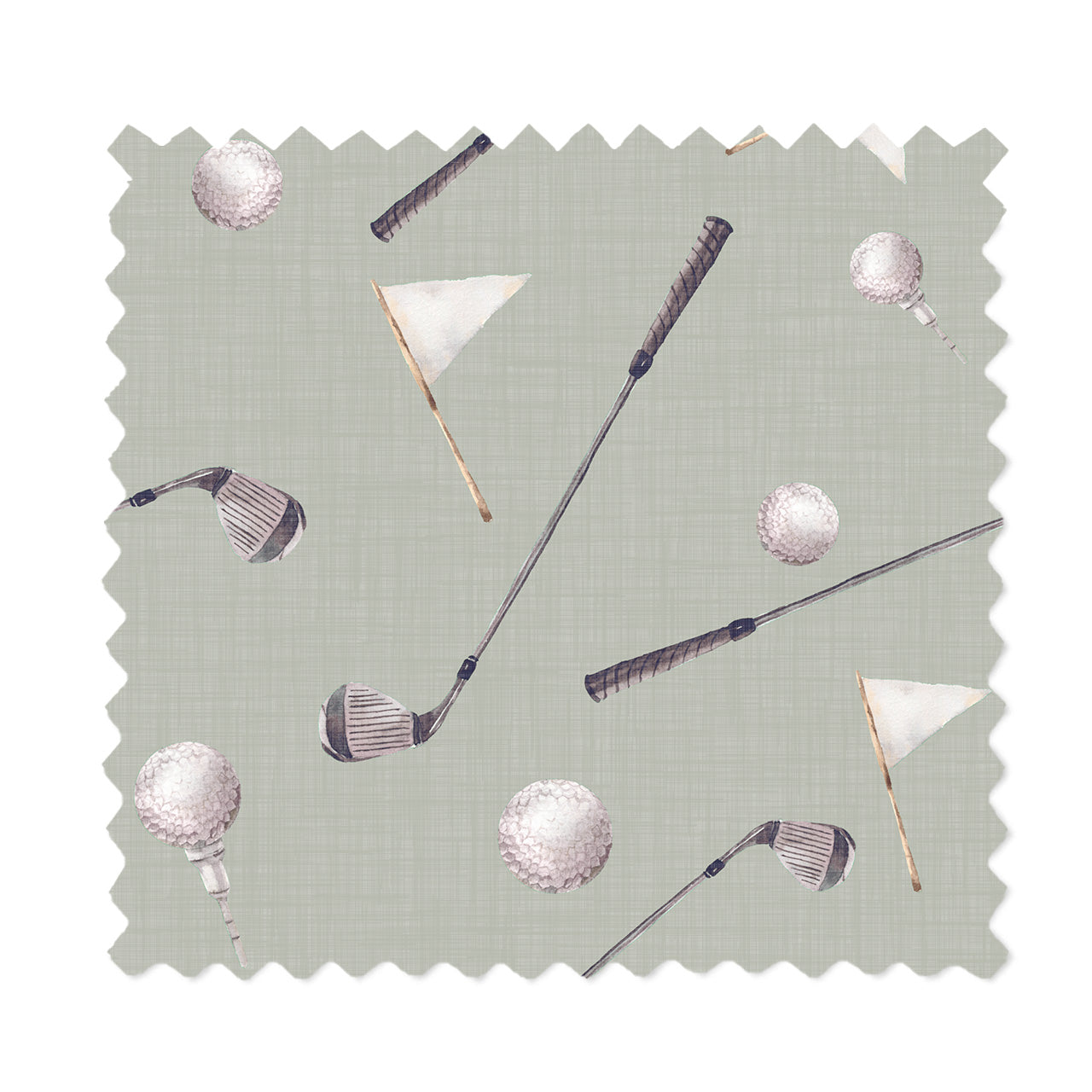 Crib Rail Cover | Everyday Plaid Sage + Putting Green