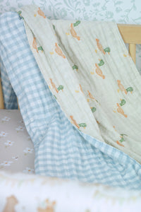 Muslin Blanket | Little Duckling & Chambray Gingham