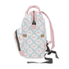 Backpack Diaper Bag | Preppy Heirloom Crest