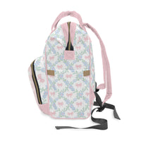 Backpack Diaper Bag | Preppy Heirloom Crest