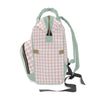 Backpack Diaper Bag | Tulip Meadow Gingham