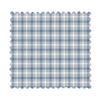 Duck Hunting Blue Plaid Curtain Panel