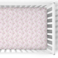 Crib Sheet | Rose Trellis