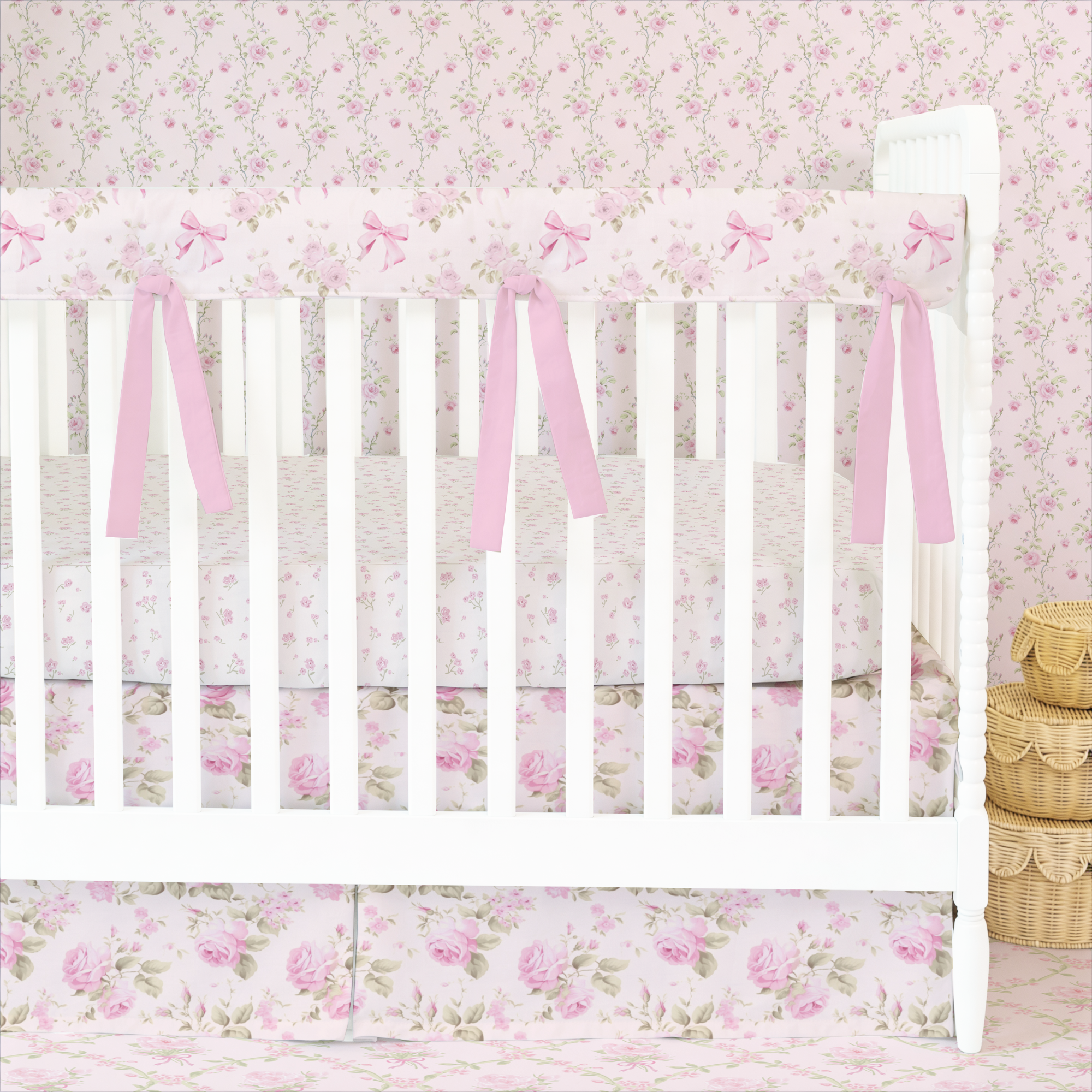 Crib Sheet | Petite Rosette