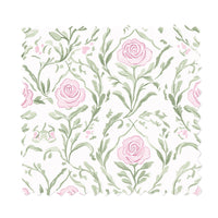 Crib Sheet | Rosette Trellis