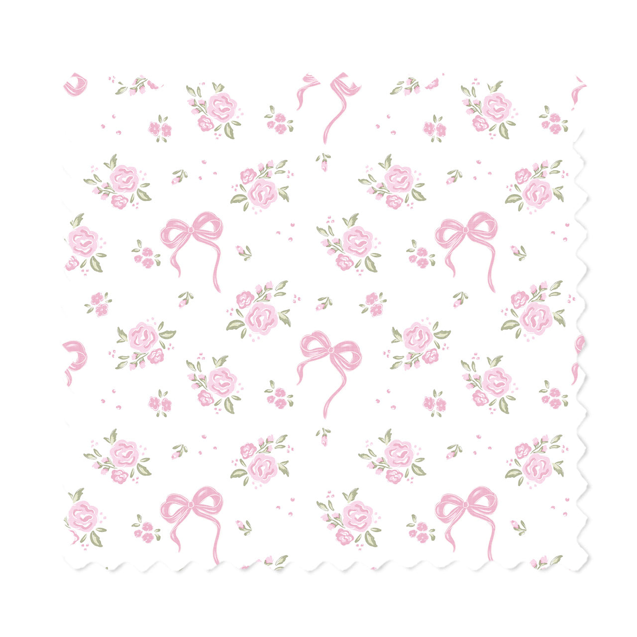 Crib Sheet | Rosettes & Ribbons